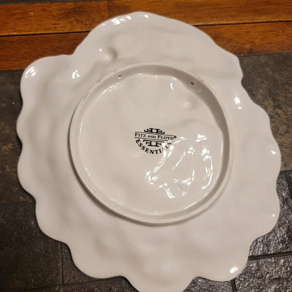 Fitz And Floyd Essentials Christmas Dish Set Canape Relish Candy‎ Lane Magolica